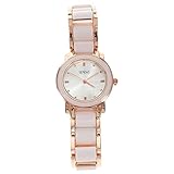 Yardenfun 1Stk Anschauen damenarmbanduhr Ladies Watch Modeuhr Uhr Watch Uhr mit römischen Ziffern Aktivitätsuhr Damenuhr Frauen Uhren auf Schüler achten Spiegel aus mineralverstärktem Glas