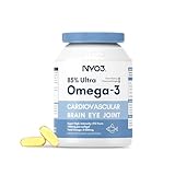 NYO3 85% Fischöl Molekulare Destillation 60 Softgels Integrierte Nahrung mit Omega-3 EPA und DHA da Olio di Pesce