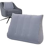 Reise-Keilkissen zum Schlafen – Neigungskissen, ergonomische, weiche Rückenlehnenpositionierer, Nackenrolle für Erholung, Apnoe, Schnarchen, Säure, Schwellungen