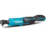 Makita WR100DZ Akku-Ratschenschrauber 12V max. (ohne Akku, ohne Ladegerät), Petrol, One size