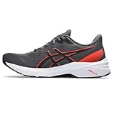 ASICS Herren GT-1000 12 Laufschuhe, Carrier Grey/True Red, 41.5 EU