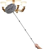 Deckenstaubwedel Mit Teleskopstange,Auto Waschbürste Mit Langem Griff | Wiederverwendbares Reinigungswerkzeug Für Wand, Möbel, Auto & Haus