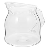 Transparente Milchgießer für Tee und Desserts Robustes Leicht zu Reinigendes für Zuhause Restaurants und Cafés