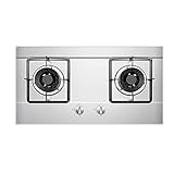 Gas Cooktop 28-Inch Stainless Steel Household Gas Stove, Natural Gas/Liquefied Petroleum Gas Dual Purpose Gas Hob Stovetop (Natural gas) ()