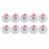 Lazmin112 CD R-Rohlinge, 52-Fache Geschwindigites-Rohlinge, Beschreibbare Disc MIT 700 MB Kapazität, Zum Speichern Digitaler Bilder, Musikdaten, Univerell für für Fürs (10PCS)