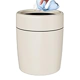 Generisch Badezimmer Mülleimer | Abfalleimer Ohne Deckel Mit Druckverschluss Für Schlafzimmer - Praktischer Müllbehälter Für Wohnzimmer, Küche, Esszimmer & Mehrere Räume