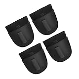 WOURRD Schulterpolster, abnehmbares Schwamm-Schulterpolster, 1 cm Dicke, eingesetzte Schulterpolster, Nähzubehör, 2 Paar