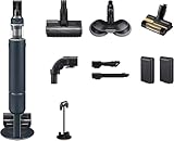 Samsung Bespoke Jet Plus Akku+ Wet & Clean Akku-Staubsauger, Teleskopierbar, All-in-one Clean Station, Inkl. Ersatz-Akku und Zubehör, Midnight Blue, VS20B95B73B/WD, 210 W