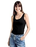 Cecil Damen Linda Top, Schwarz (Black 10001), XXL EU