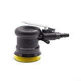Oniissy 7.6 cm Luft-Exzenterschleifer 12000RPM Pneumatischer Polierer mit 3mm Exzenter Orbit und bequemem rutschfestem Griff für Auto Fahrzeug Karosserie Holz Metall Kunststoff für