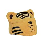 VALICLUD Trockenhaube Damen Schnelltrocknend aus Saugfähigem Korallenvlies mit Tiger Motiv Haartrocknungshut für Dusche Reisen und Alltag