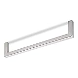 Garderobenstange NORM BA 288 mm Edelstahl poliert für Schrankmontage Kleiderschrankstange Garderobenbügel Kleiderbügelhalter von JUNKER Design