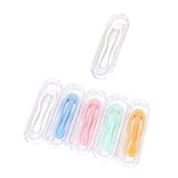 DINHEAROM 6Sätze Teiliges für Kontaktlinsen Praktische Linsen Pinzetten und Saugstab für Einsetzen und Entfernen von Kontaktlinsen Zufällige Farben Leicht und Tragbar Sicher