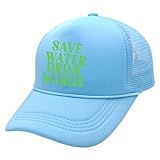 Generisch New Cap Kinder Water Drink Margs Trucker-Mütze, Trendiger Vintage-Stil, lustig, niedlich, Grafik, Country-Tequila-Bierhut, Damen und Herren Cap Mit Nackenschutz Kinder (Sky Blue, M)