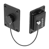 FUNOMOCYA Kindersicherung Kühlschrank Schloss mit Passwortschutz Verstellbar für Kühlschrank Gefrierschrank Schubladen Schränke und Fenster Robust und Einfach Anzubringen Zahlenschloss