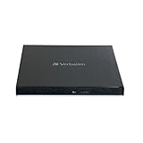 Verbatim Externer Slimline Bluray Writer mit USB 3.0-Kabel, externer DVD und Bluray Brenner, ideal für Notebooks und Computer ohne Laufwerk, Bluray Player & DVD Drive mit kostenloser Bluray Disk