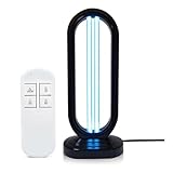 UVC Desinfektionslampe Fernbedienungs, 38W UV Sterilisationslampe Keimtötende Lampe, UVC Desinfektionslampe Fernbedienungs, Desinfektionslampe, UV-Sterilisator Desinfektion Sterilisator (Schwarz)