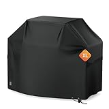 BBQ Abdeckhaube Premium Schutzhaube für Gasgrill schwarz XL 140 x 65 x 120 cm
