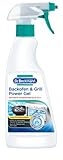 Dr. Beckmann Backofen & Grill Power-Gel | Backofenreiniger mit Schnellwirkformel | auch für Eingebranntes auf Pfannen und Kaminglas | 375 ml