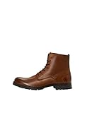 JACK & JONES Herren Jfworca Leather Cognac 19 stk Chukka Boots, Cognac, 43 EU