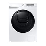 Samsung WD81T554ABW/S2 Waschtrockner, 8 bzw. 6 kg, 1400 U/min, AddWash, Ecobubble, Simple Control-Bedienkonzept, Air Wash, Hygiene-Dampfprogramm, Weiß