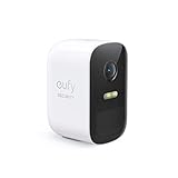 eufy security eufyCam 2C, überwachungskamera aussen, 180 Tage Akku, HD 1080p, IP67 wetterfest, Nachtsicht, Kompatibel mit HomeKit und Solar Panel, ohne monatliche Gebühren, Lokale Speicherung