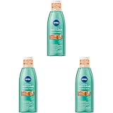 NIVEA Derma Skin Clear Refining Toner, porenverfeinerndes Gesichtswasser für ein sichtbar verbessertes Hautbild, Gesichtsreinigung mit Salicylsäure & Niacinamid (200 ml) (Packung mit 3)