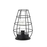 JNJOOD LED Tischlampe Leselampe Nachtlicht Schlafzimmer Nachttischlampe Schreibtischbeleuchtung Wohnzimmer Retro Hauptdekoration,B