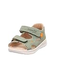 Superfit Jungen Lagoon Sandale, Hellgrün Orange 7500, 23 EU