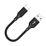 Generisch USB C -Kabel 25 cm - schnelles Ladekabel Nylon -Typ -C | Tragbares und langlebiges Ladekabel, unterstützt die schnelle Datenübertragung, verwirrungsfreies Nylon-geflochtenes Design