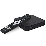 STRONG SRT423 - Android TV Box - 4K UHD - DVB-T2 & Kabelreceiver - Google-Zertifiziert - Dual Band Wi-Fi 5 - Chromecast - Bluetooth - Sprachsteuerung - Netflix, YouTube, Prime Video, Disney+