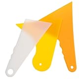 iplusmile 3 Teiliges Kleines Schaberwerkzeug Kleiner Fensterfolienschaber Für Vinyl Schaberwerkzeug Fensterfolienschaber Autoschaber Auto Vinylfolienschaber Handschaber Zum Reinigen