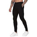 Kuiazelit Chino-Hose für Herren – einfarbige Freizeithose, schmale Passform, flexibel, modisch und vielseitig, Skinny-Jeans, schwarze Hose, Herren-Cargohose für Herren, Stretch, formelle Herrenhose,