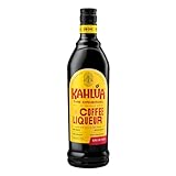 Kahlúa Coffee-Likör – Aromatischer Kaffee Likör mit Noten von Karamell und Vanille – Ideal pur, in Kaffeeheißgetränken oder Cocktails wie Espresso Martini – 1 x 0,7 l