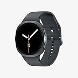 Samsung Galaxy Watch8 Smartwatch mit Galaxy AI, Fitness-Uhr und Fitness-Tracker, Sport Band, Wellness- und Schlaf-Coaching, 40 mm, Bluetooth, Graphite, 3 Jahre Herstellergarantie
