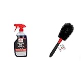 NIGRIN Felgenpflege-Set – Felgen-Reiniger 500ml & Felgen-Bürste – Effektive Reinigung und schonende Pflege für alle Felgentypen