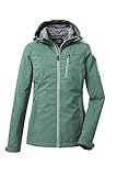 Killtec Damen Softshelljacke/Outdoorjacke mit Kapuze KOS 89 WMN SFTSHLL JCKT; pistazie, 40, 39138-000