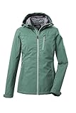 Killtec Damen Softshelljacke/Outdoorjacke mit Kapuze KOS 89 WMN SFTSHLL JCKT; pistazie, 40, 39138-000