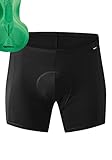 Maier Sports Herren Sitivo M Unterhose, Black / Bright Green, L EU