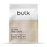 Bulk Fein Gemahlene Haferflocken, Oats, 2,5 kg, 50 Portionen, Verpackung Kann Variieren