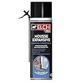 PU Montageschaum für Tür- & Fensterrahmen – 20L Volumen, flexibel & druckfrei, haftet vertikal, 2h Aushärtung, UV- & feuchtigkeitsbeständig, innen & außen einsetzbar (1 x 500ml)