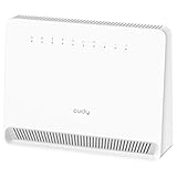 Cudy LT500E 4G LTE Cat 4 Modem-Router mit SIM-Kartensteckplatz, AC1200 WiFi, OpenVPN, Wireguard, IPsec, VPN-Client, Antennen Interno, Mesh