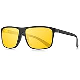 ANYLUV Nachtsichtbrille Nachtbrille Zum Autofahren Nachtfahrbrille Herren Damen Sonnenbrille Für Fahren