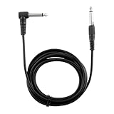 Générique Gitarrenkabel – 3 m Kabel mit Geräuschunterdrückung | 6,35 mm Klinkenkabel für Gitarre und Verstärker – für Bass-Lautsprecher, Akku, Verstärker, Studio Bühne