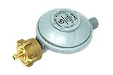 Cavagna Niederdruckregler 50mbar 1,5kg/h - KLF Gasdruckregler für Gasgrill, Heizstrahler, Terassenstrahler, Kocher