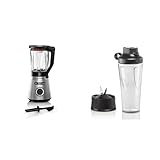 Bosch Standmixer VitaPower Serie 4 MMB6382MN & Set ToGo-Flasche MMZBTK1B, Smoothie-ToGo-Flasche 0,6 L