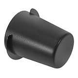 Mobestech Kaffeepulverbecher Espresso -werkzeuge Dosierbecher Espressotassen Ersatzteile Für Espressomaschinen Kaffeepulverzuführung Messbecher Für Kaffeepulver Rostfreier Stahl Black