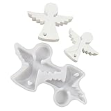 Herz Engel Silikonkerzenform Silikone Backwerkzeug Für Handgefertigte Seife Schokoladen Fondant Dekoration Flexible Silikonformen