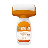 Opilroyn Farbroller, Quick Touch Ups Wandreparatur Kleine Walzenbürste Wandreparaturwerkzeug, 2 in 1 Wandwalzenbürste Set Werkzeug, Geeignet für die Reparatur der Wand mit Latexfarbe