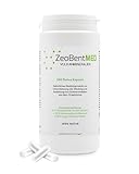 ZeoBent MED 200 Detox-Kapseln, Medizinprodukt, hochdosiert, hochwirksam ultrafein 9µm, Apothekenqualität, Entgiftung von Schwermetallen, 100% Zeolith-Klinoptilolith, Zeolith Bentonit